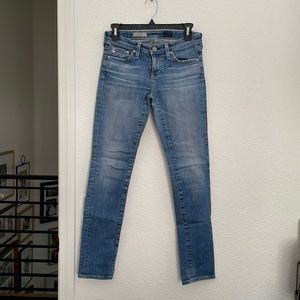 AG denim the stilt skinny-ish stretch Jean.